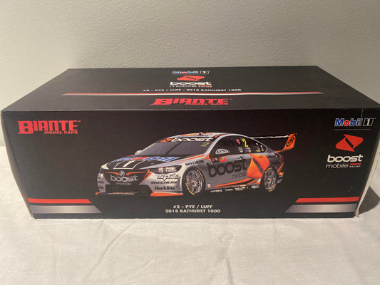 1:18 ZB Commodore Supercar #2 Pye / Luff 2018 Bathurst 1000 Limited Edition