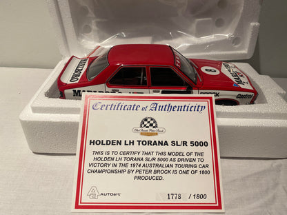 1:18 Holden LH Torana SLR 5000 1974 ATCC winner