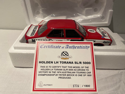 1:18 Holden LH Torana SLR 5000 1974 ATCC winner