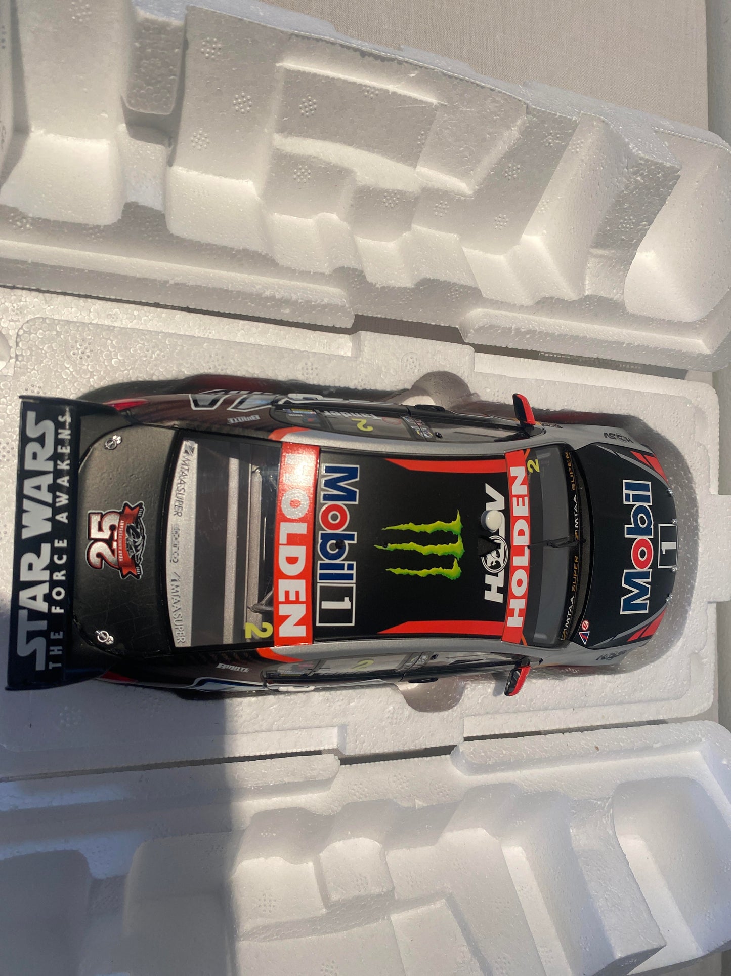 1:18 Holden Commodore V8 Supercar Driver Garth Rander 2015 Coates Hire Sydney